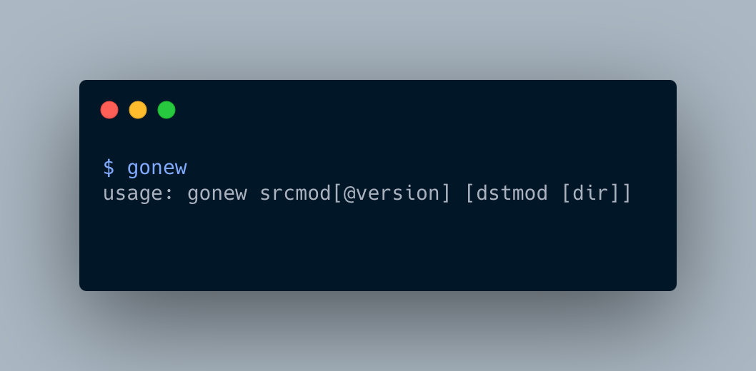 Gonew: Simplifying Golang Project Setup!